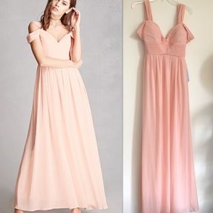 Blush Bridesmaid Gown
